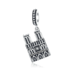 Notre Dame Cathedral Charm 925 Sterling Silver