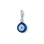 Blue Evil Eye Pendant 925 Sterling Silver