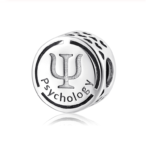 Psychology Charm 925 Sterling Silver - Psychologists Charm