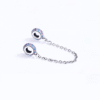 sparklingbluesafetychaincharmbracelet loulucharms
