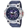 men's analog digital sport watch 54mm 22mm strap, water resistant