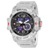 men's analog digital sport watch 54mm 22mm strap, water resistant