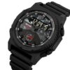 anadigi military sport men's watch led display, water resistant
