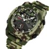 anadigi military sport men's watch led display, water resistant