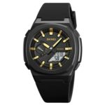 Anadigi Sport Men's Watch 46mm - Chronograph, Alarm, Water Resistant