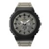 anadigi sport men's watch 45mm luminous, calendar, alarm